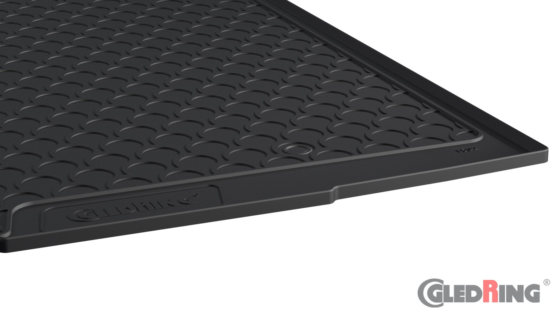 Original Gledring Premium Gummi Kofferraummatte - SKODA Superb Kombi B8 (Tiefer Boden) 2015->